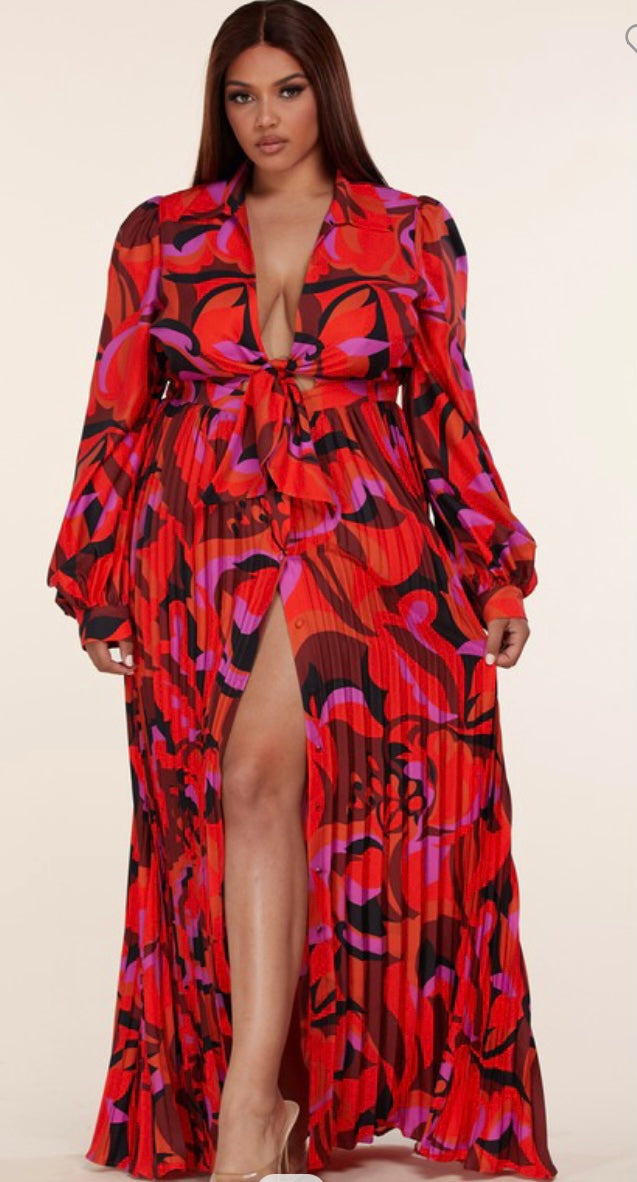 The Abstract Maxi (Curvy)